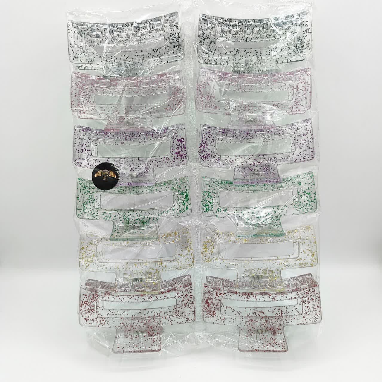 کلیپس شاین دار کتابی رنگی